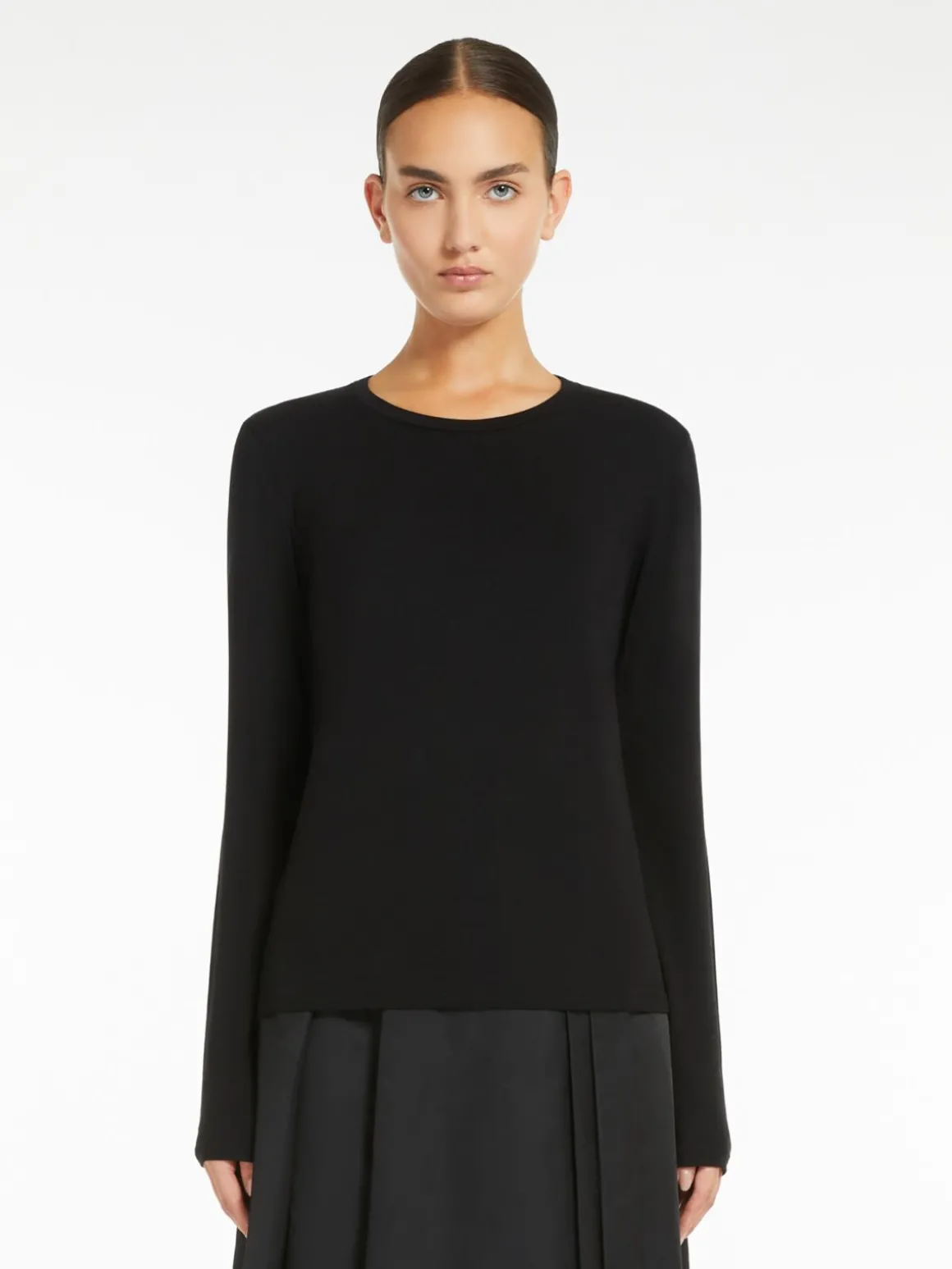 Cheap T-shirt aderente in jersey T-shirt E Top