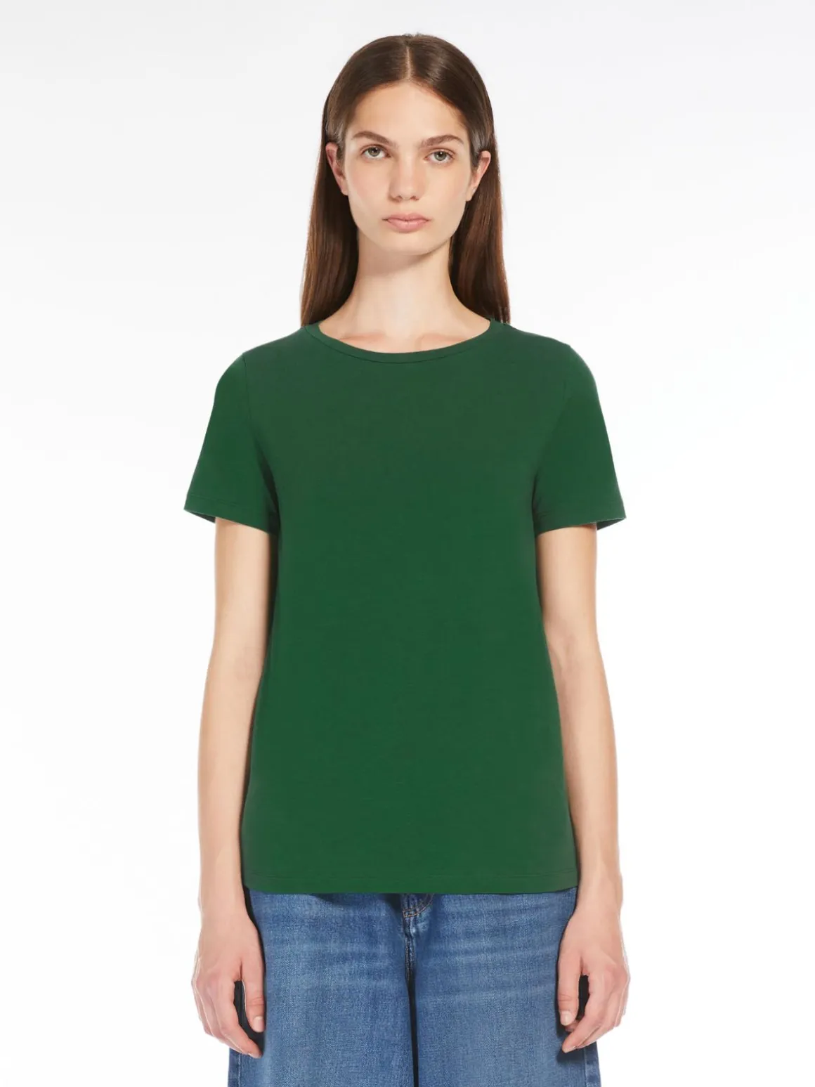 Cheap T-shirt basic in cotone stretch T-shirt E Top