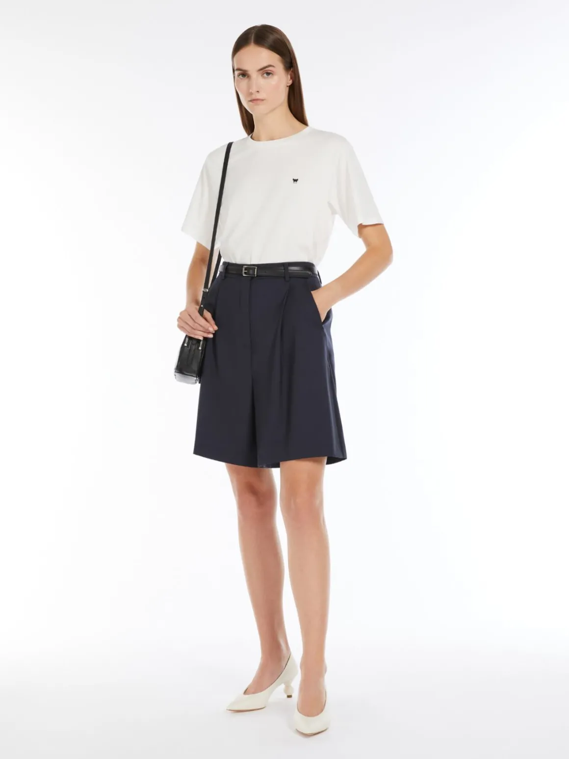 Sale T-shirt girocollo in jersey T-shirt E Top