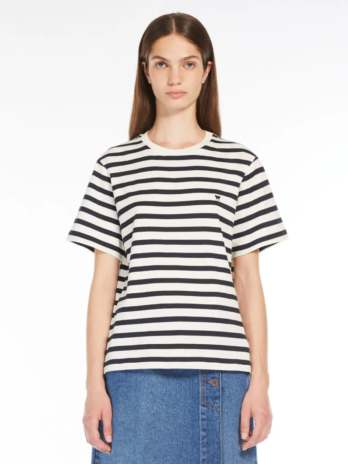 tshirt_in_cotone_con_logo_1.webp Outlet T-shirt in cotone con logo T-shirt E Top
