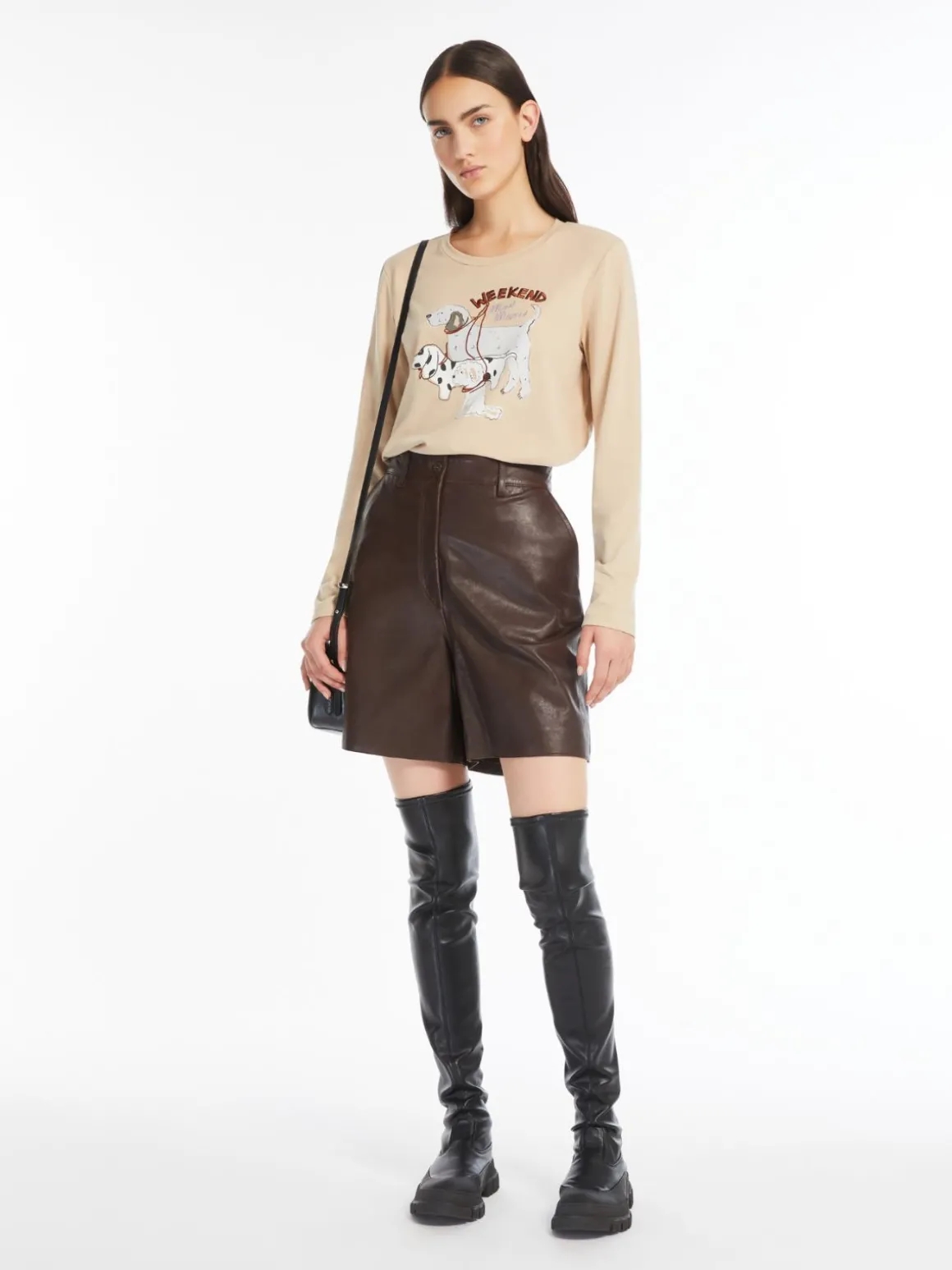 Discount T-shirt in cotone con stampa e ricami T-shirt E Top