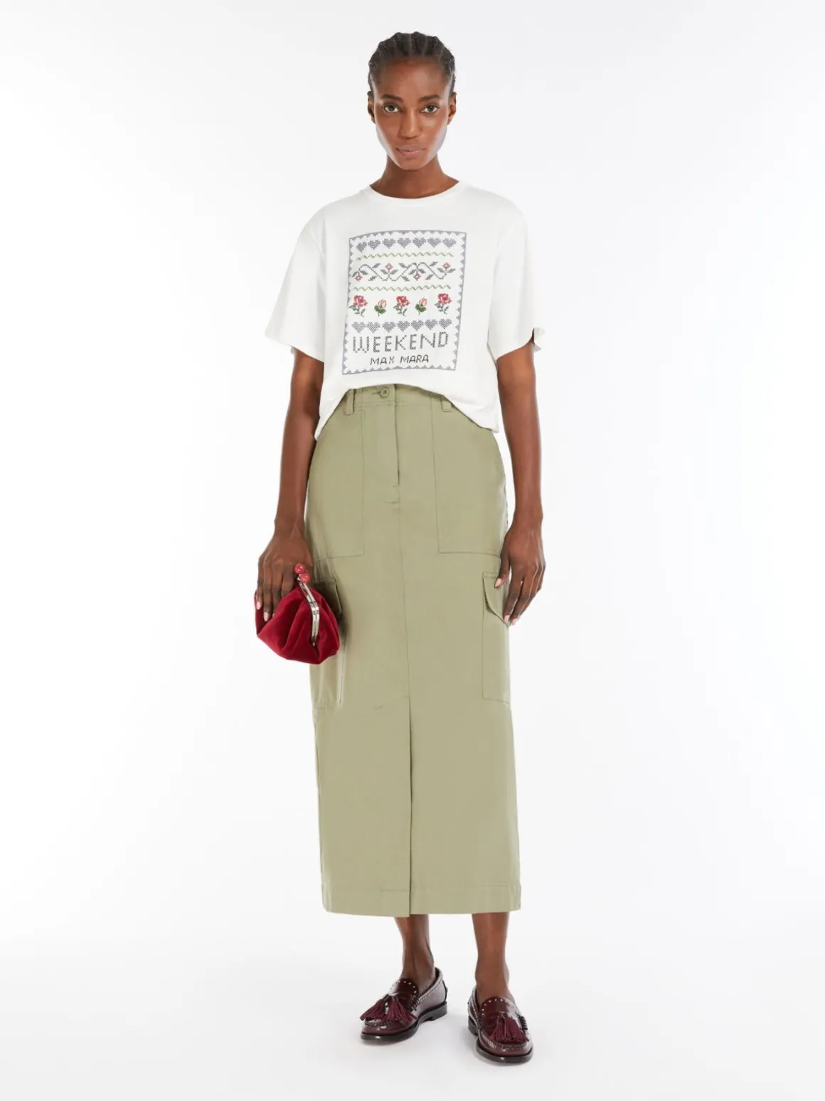 Best Sale T-shirt in jersey con stampa T-shirt E Top