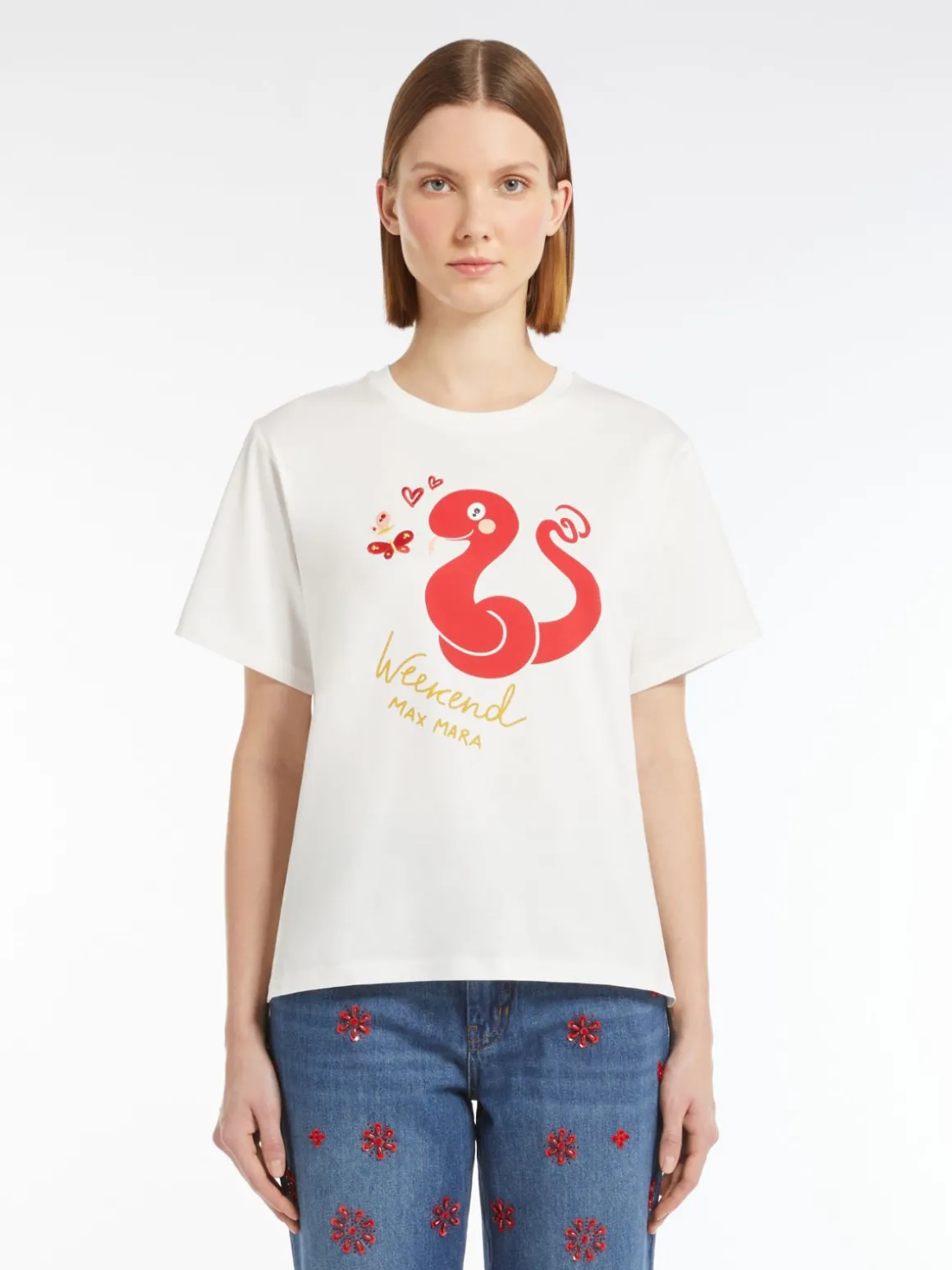 Outlet T-shirt in jersey con stampa T-shirt E Top