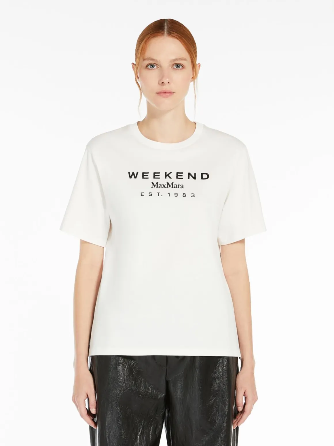 Shop T-shirt in jersey con stampa T-shirt E Top