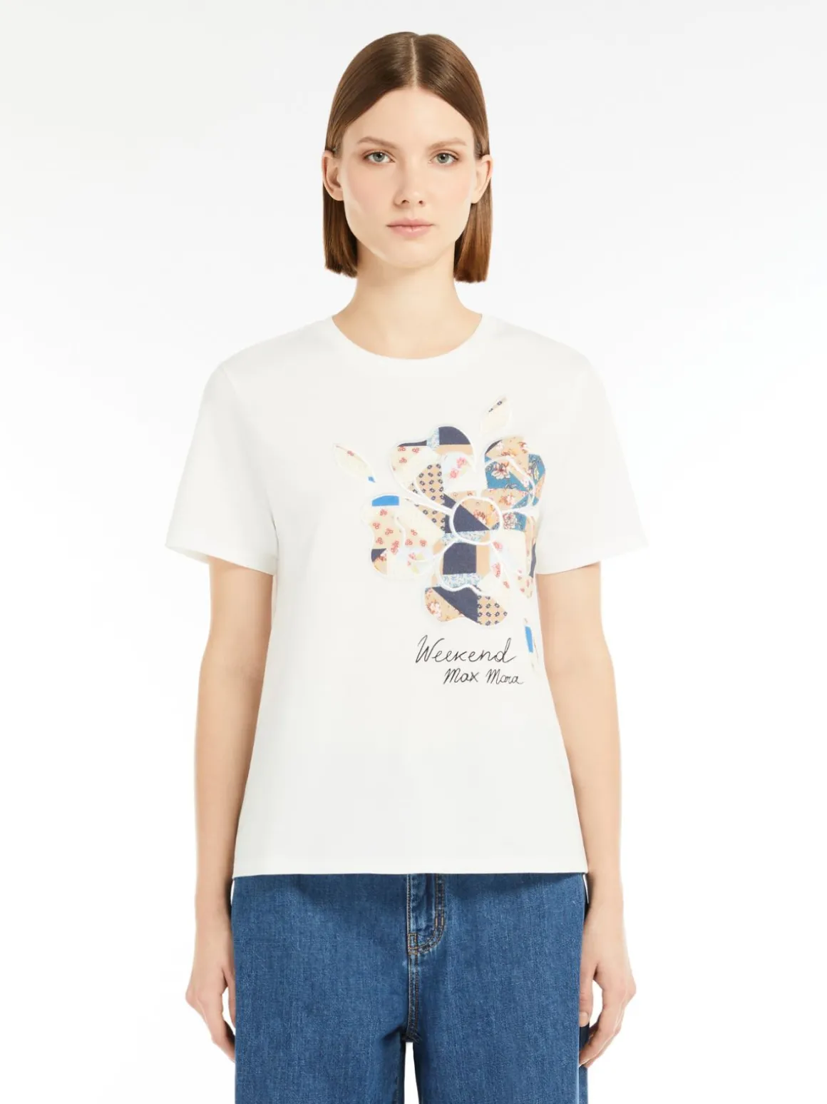 Store T-shirt in jersey di cotone T-shirt E Top