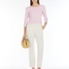 New T-shirt in jersey di cotone organico T-shirt E Top