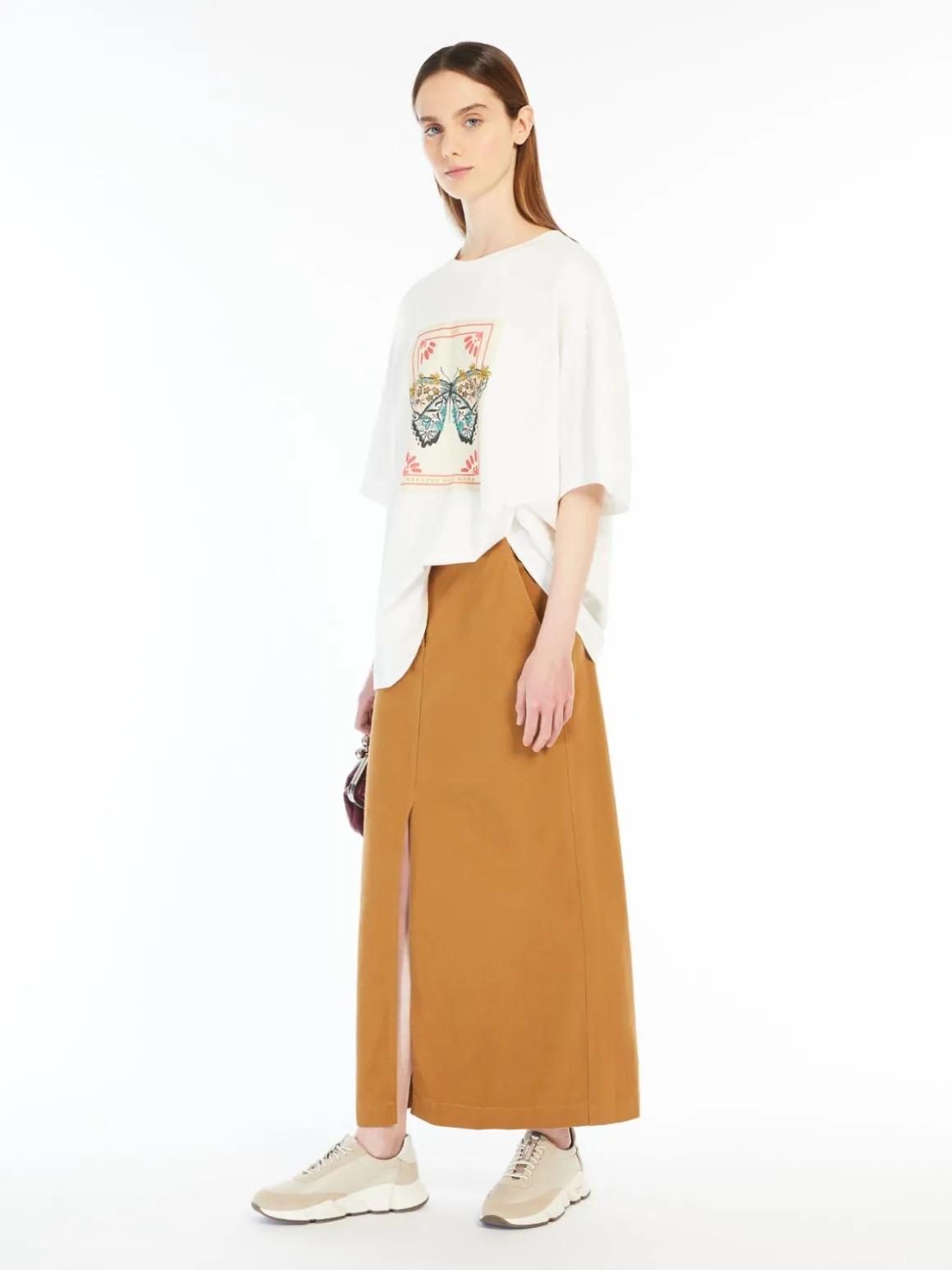 Outlet T-shirt over in cotone con stampa T-shirt E Top
